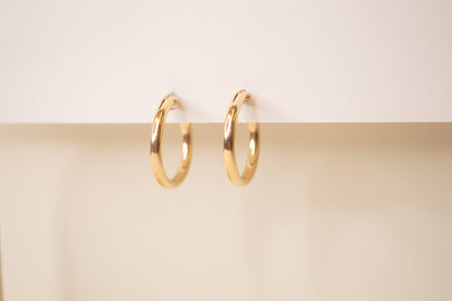 Medium Hinged Hoops