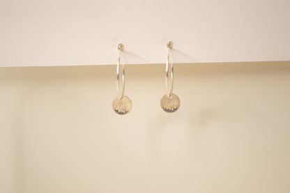 Dainty Daisy Hoops