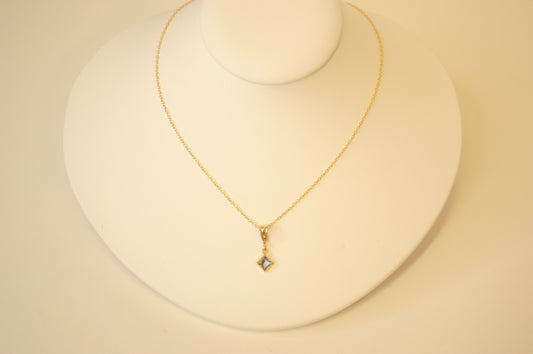 Aquamarine Duchess Necklace