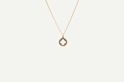 Clover Silhouette Necklace