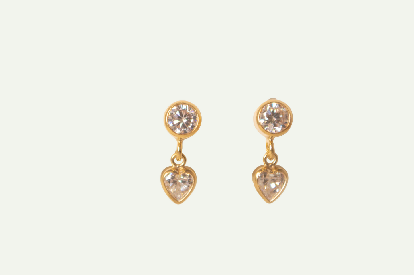 Radiant Heart Stud