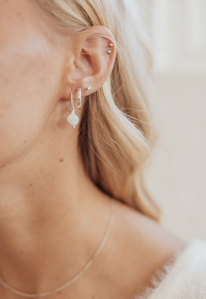 Radiant Faceted Earwires