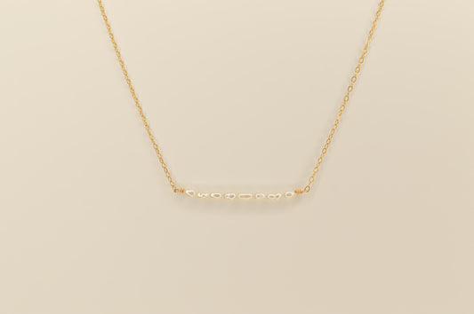 Pearl Bar Necklace