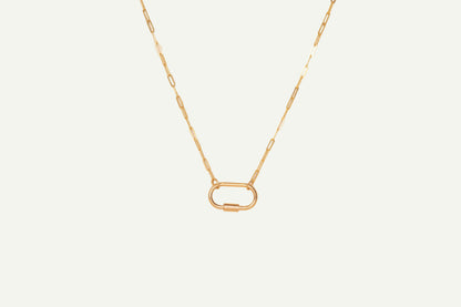 Carabiner Link Necklace