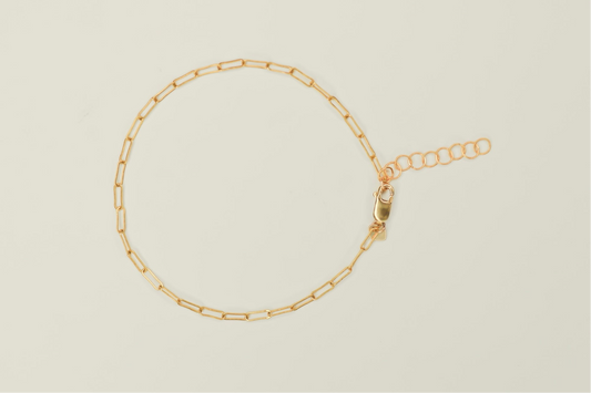 Paperclip Chain Bracelet