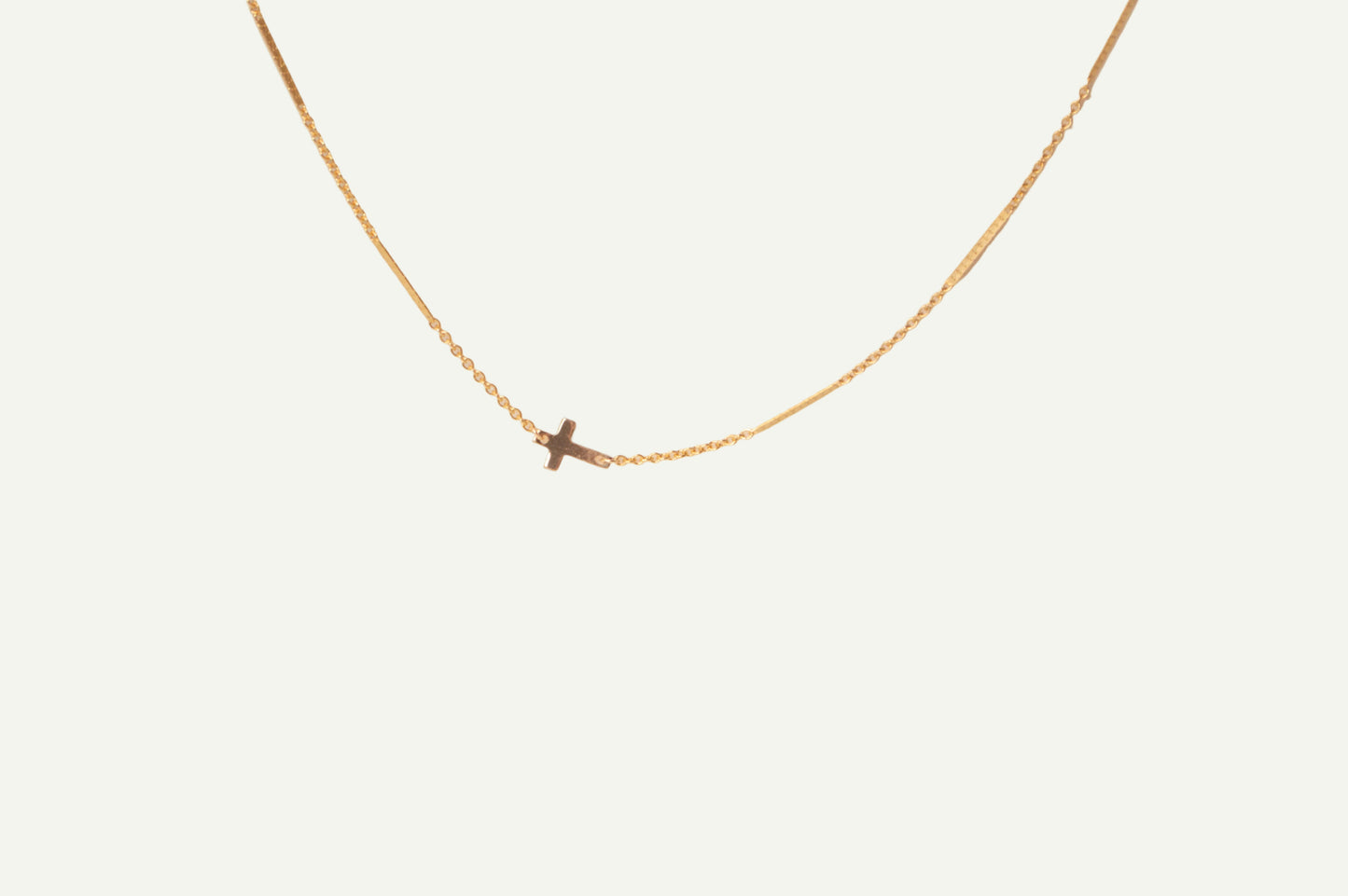 Cross Connector Necklace