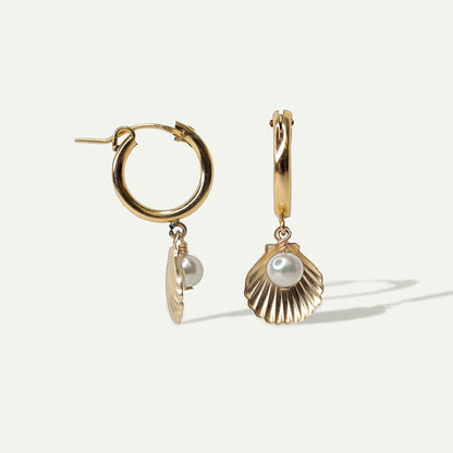 Sea Shell Hoop