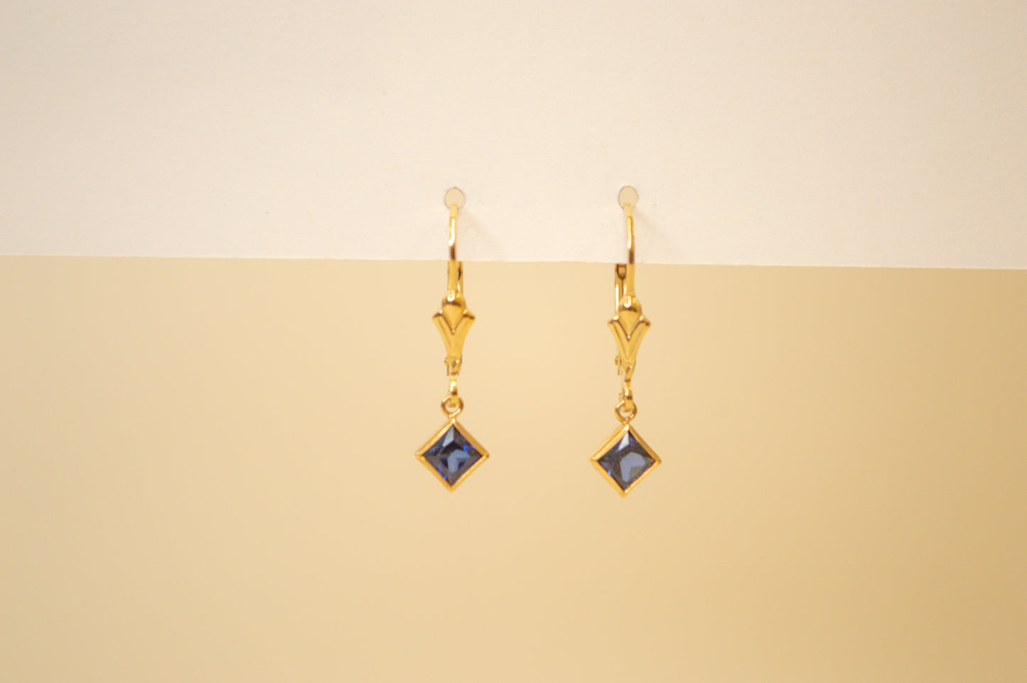 Sapphire Duchess Hoops