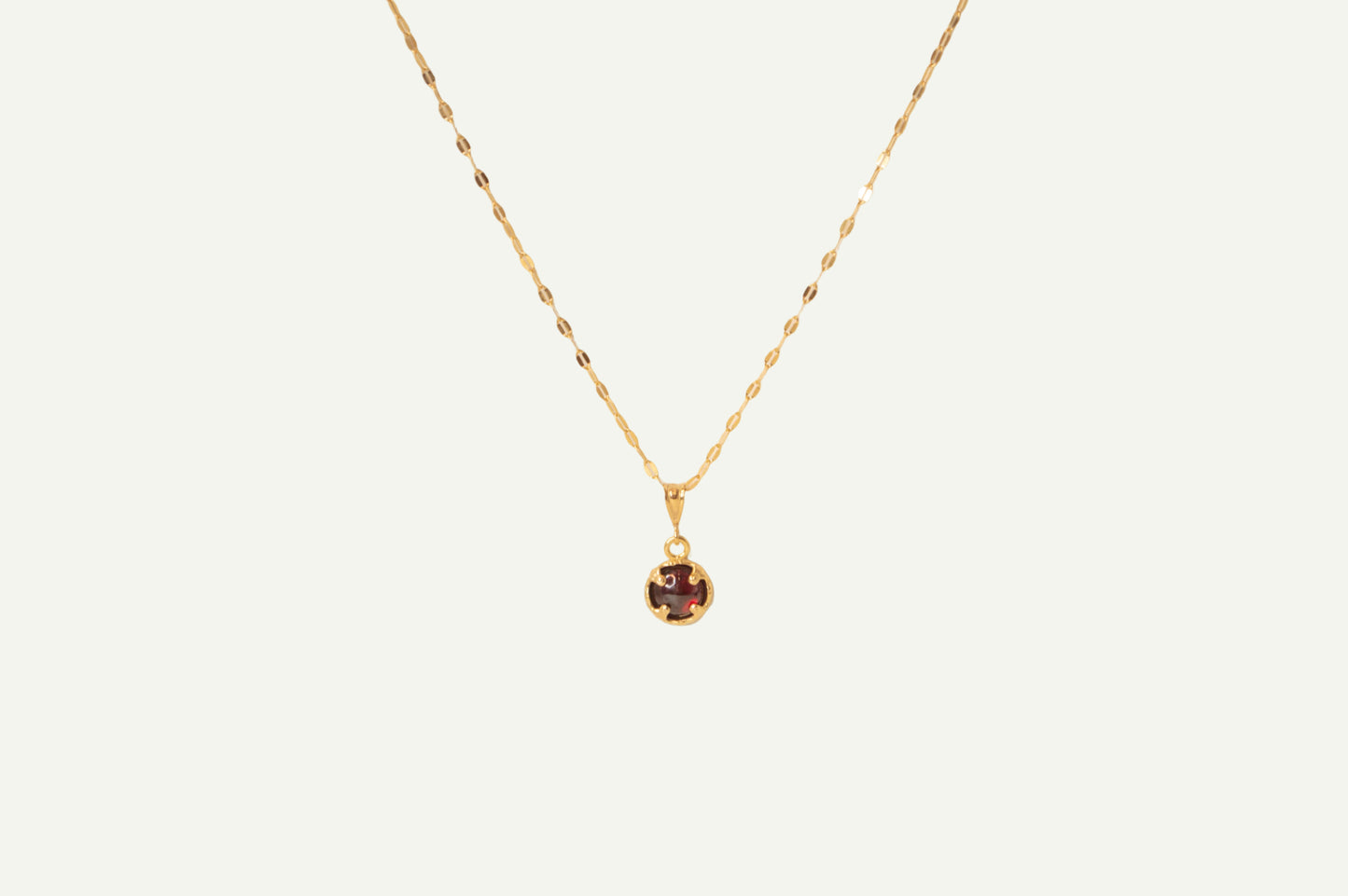 Garnet Enchantment Necklace
