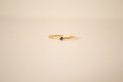 Tiny Onyx Ring