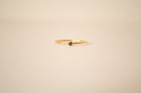 Tiny Onyx Ring