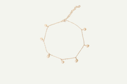 Round Princess Pearl Anklet