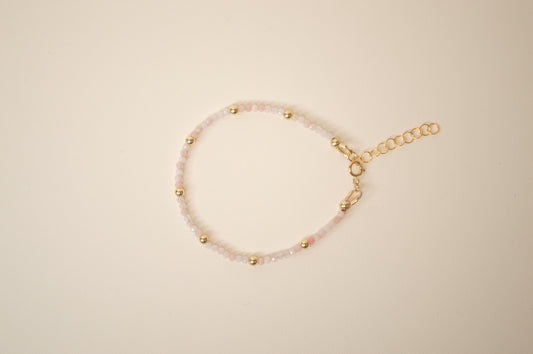 Pink Opal Satellite Bracelet
