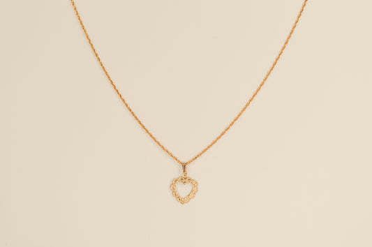 Vintage Heart Necklace