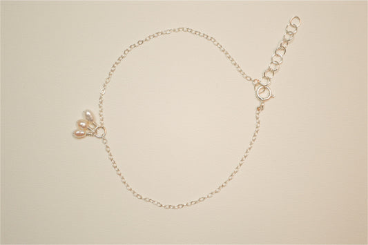 Cluster Pearl Bracelet
