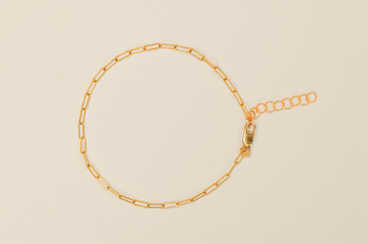 Paperclip Chain Bracelet