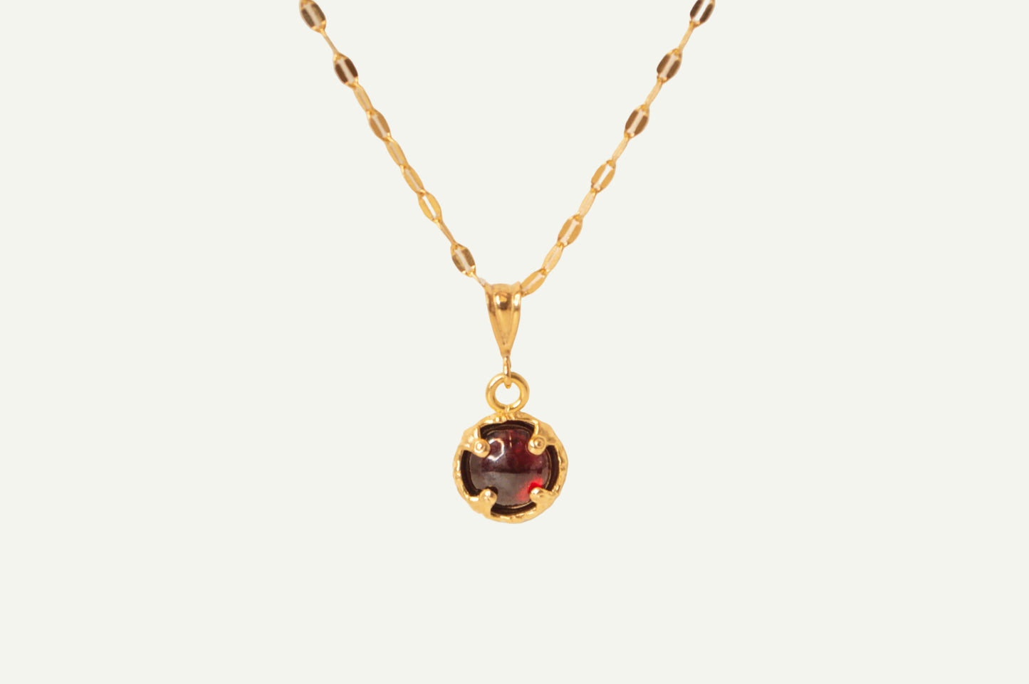 Garnet Enchantment Necklace