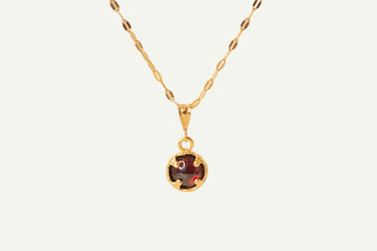 Garnet Enchantment Necklace