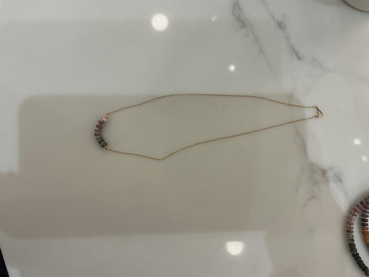 Golden Hour Tourmaline Necklace