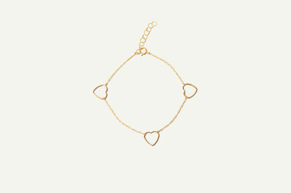 Connecting Heart Bracelet