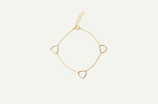 Connecting Heart Bracelet