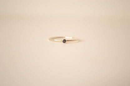 Tiny Onyx Ring