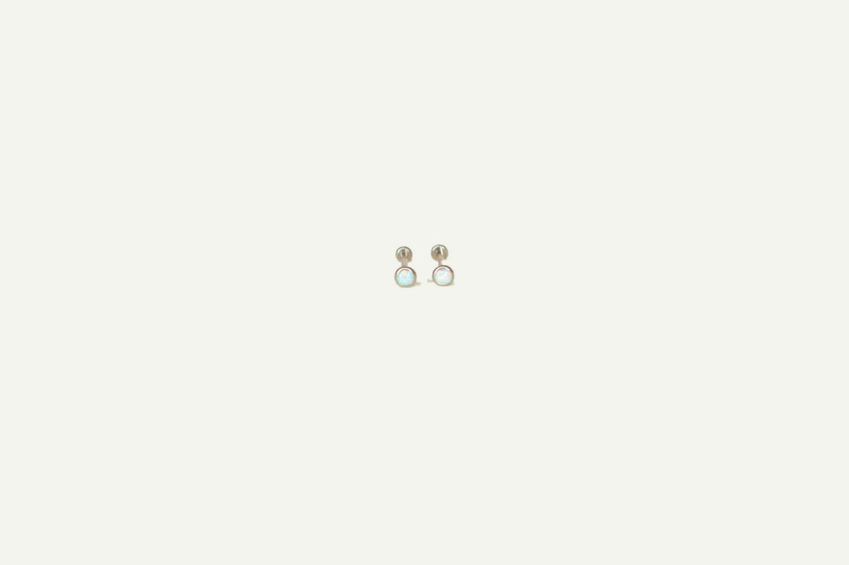 Simple Opal Flatbacks