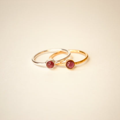 Garnet Heiress Ring