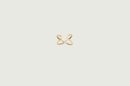 Criss Cross Toe Ring