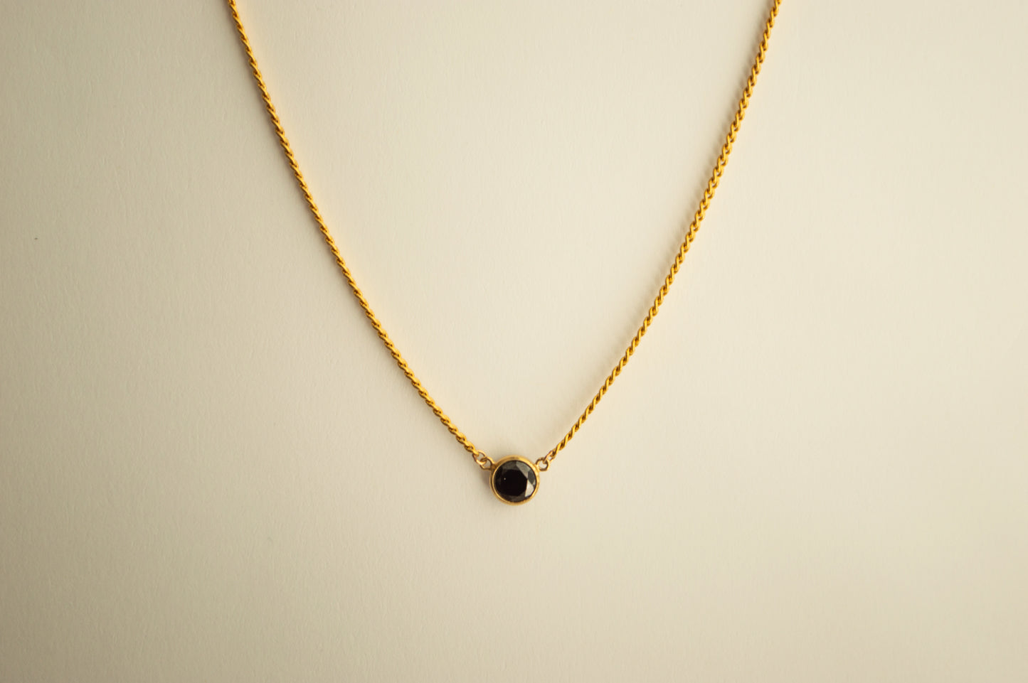 Onyx Connector Necklace