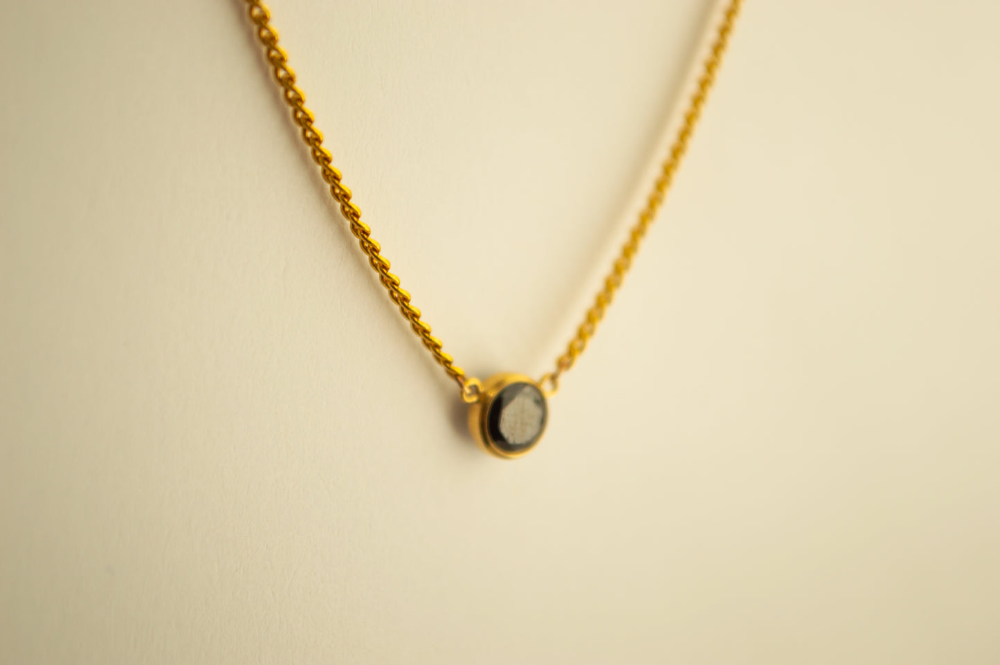 Onyx Connector Necklace