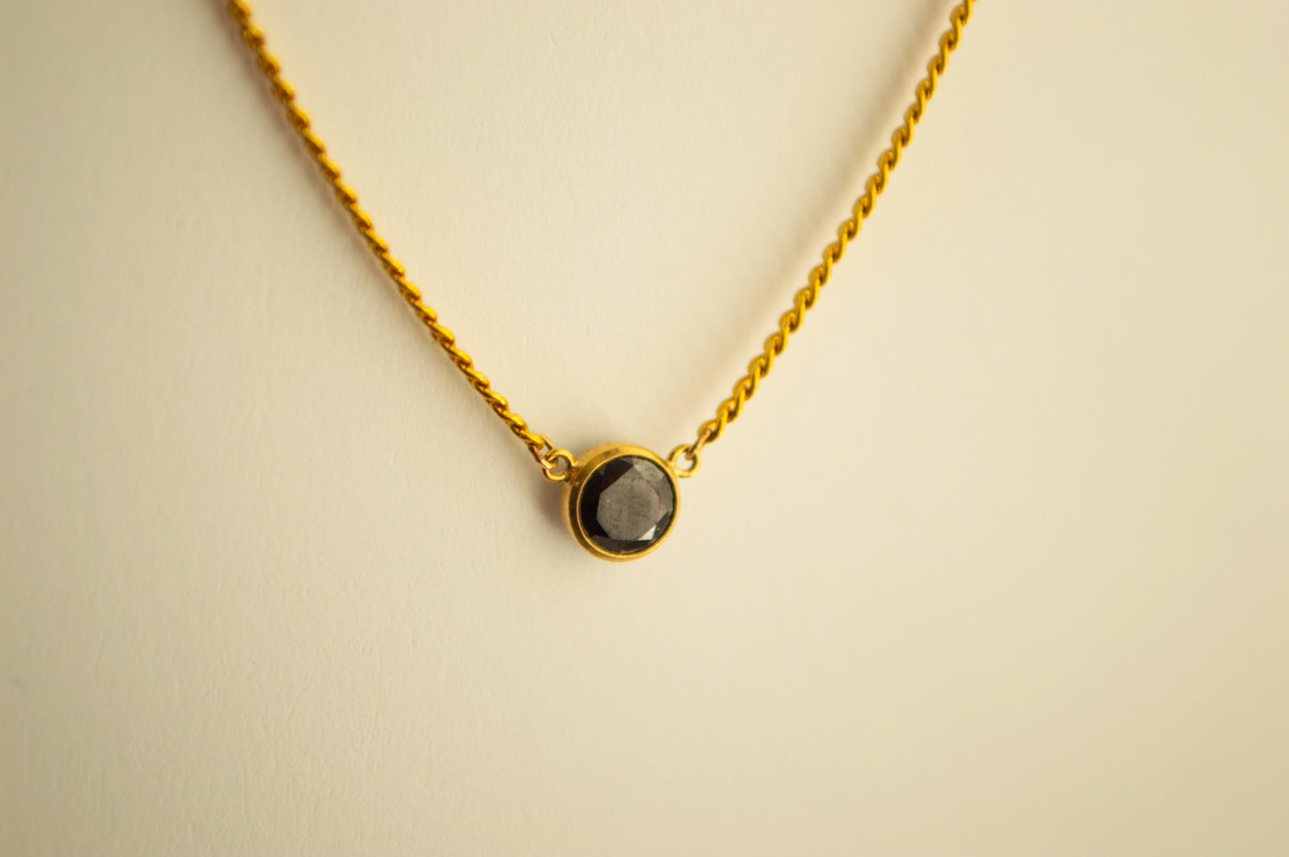 Onyx Connector Necklace