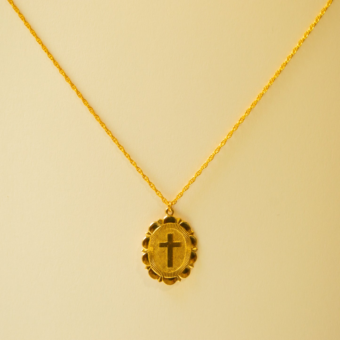 Ornate Cross Necklace