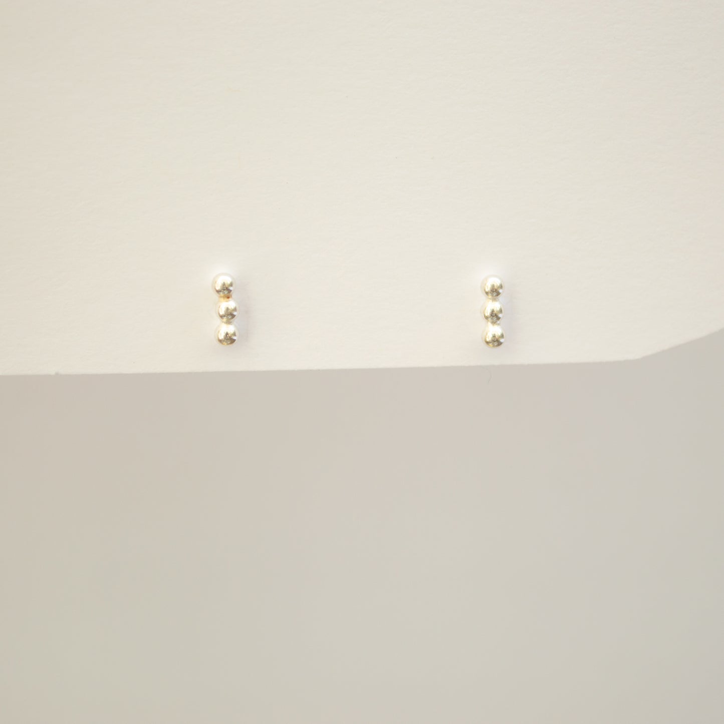 Beaded Bar Studs