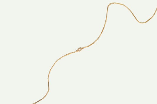 Lumière Baguette Necklace