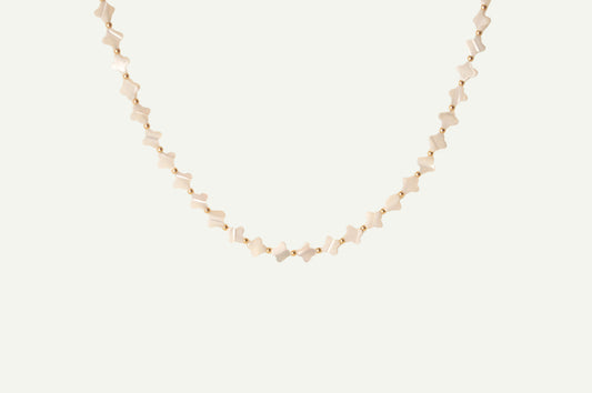 Beaded Clover Necklace
