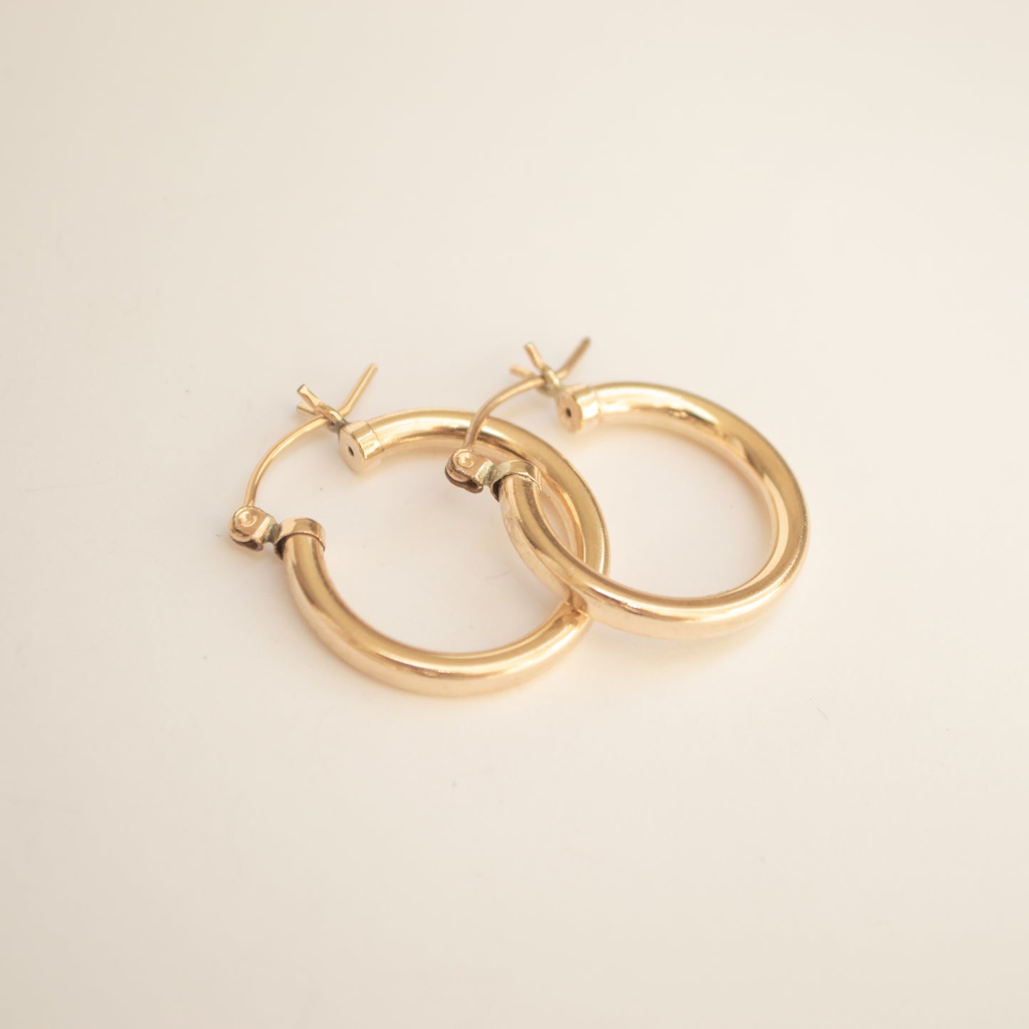 Staple Gold Hoops