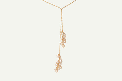 Cascading Pearl Necklace