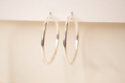 Extra Large Hinged Hoops