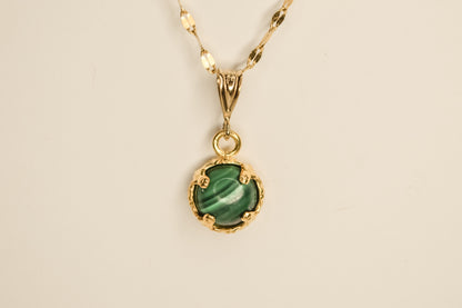 Vintage Malachite Necklace