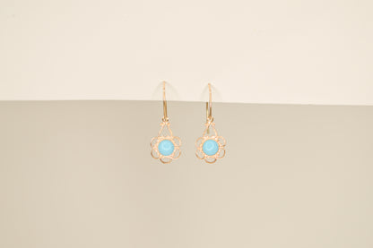 Turquoise Earwires