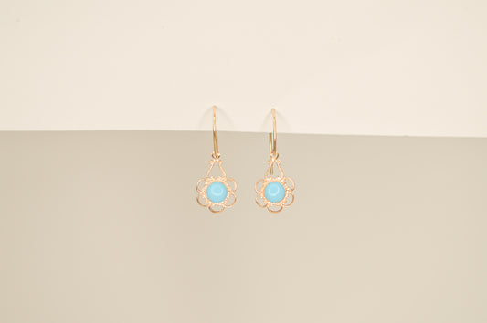 Turquoise Earwires